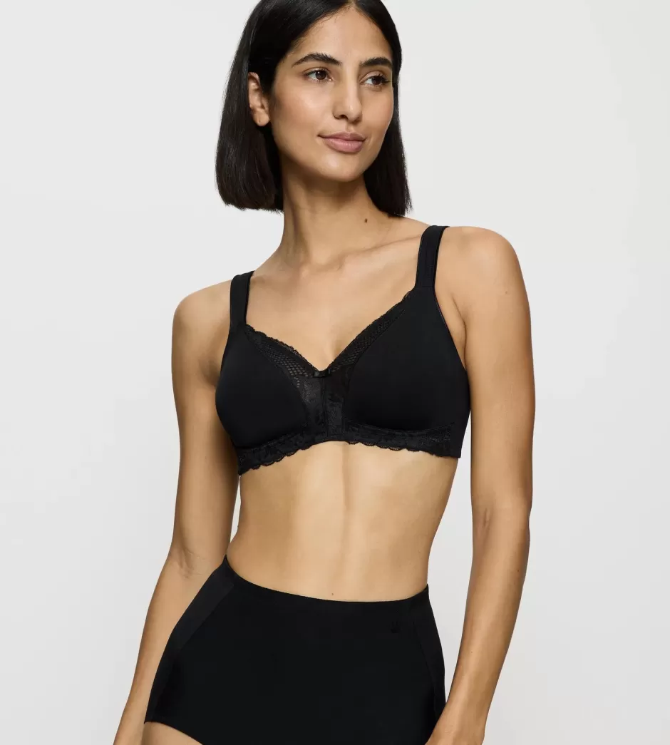 Triumph MODERN LACE+COTTON Black Cheap