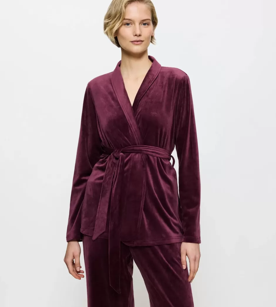 Triumph SENSUAL VELOUR Burgundy Store